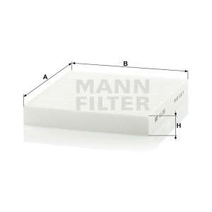 Фильтр салона MANN-FILTER CU 2351